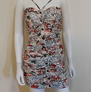 Atoir Floral Dress Spaghetti Strap SZ 2